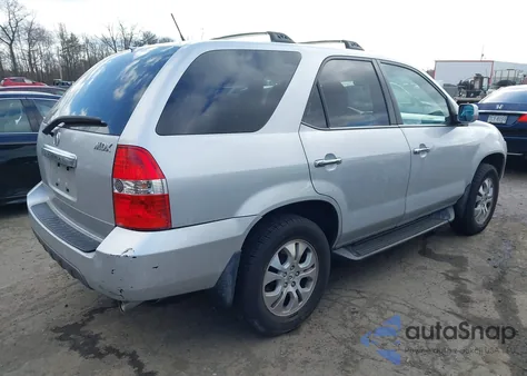 2003 Acura Mdx из США, поврежденный, VIN 2HNYD18933H531607